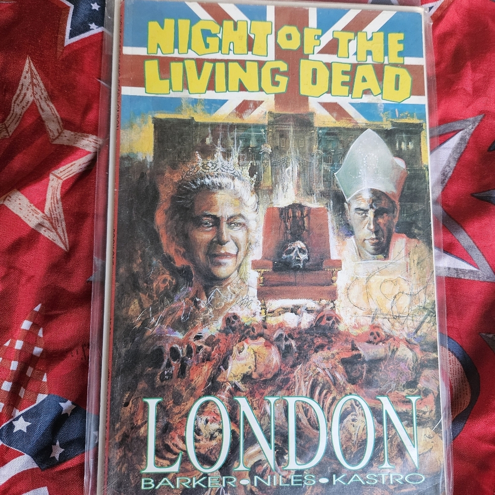 Night of the Living Dead London Comic Book Clive Barker Steve Niles Horror 1993